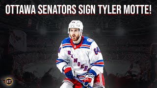 Ottawa Senators SIGN Tyler Motte!!