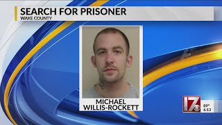 Prisoner Escapes During Job Assignment In Wake County