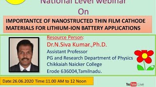 Importantance of nanostructed thin flim cathode metrials for Lithum ion battery applications