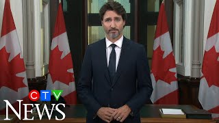 Justin Trudeau gives prime-time address, warns second wave of COVID-19 has arrived in Canada