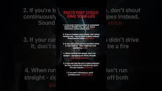 Life-Saving Facts You’ll Wish You Knew Sooner 🧠🔥 | Survival Psychology Short