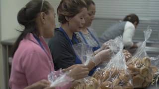 TAFM Volunteers Serve Lunch at Catholic Charities 2016