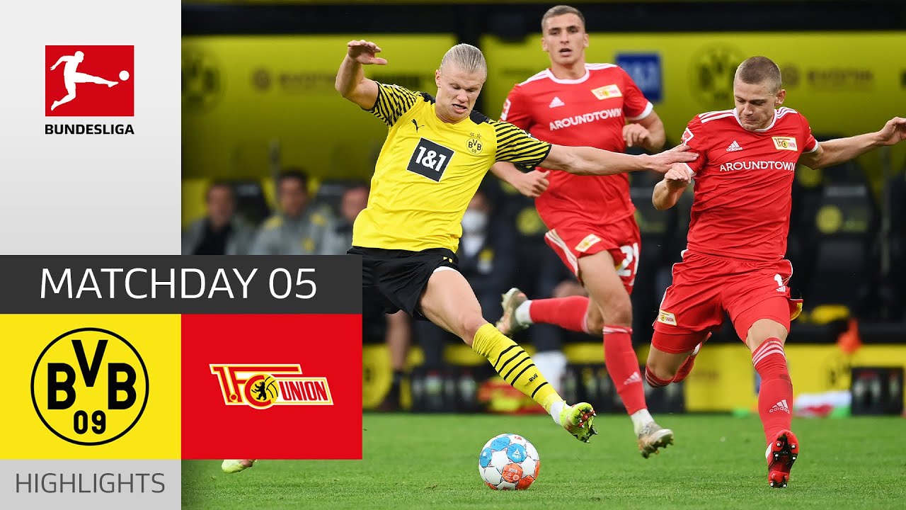 Borussia Dortmund - Union Berlin 4-2 | Highlights | Matchday 5 ...