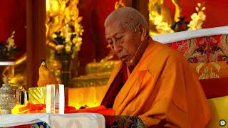 ༧སྐྱབས་རྗེ་སློབ་དཔོན་ཟམ་གདོང་རིན་པོ་ཆེ་མཆོག་གིས་ཤེས་རབ་སྙིང་པོའི་གསུང་ཆོས་གནང་བ། ༼ཉིན་བཞི་པ།༽