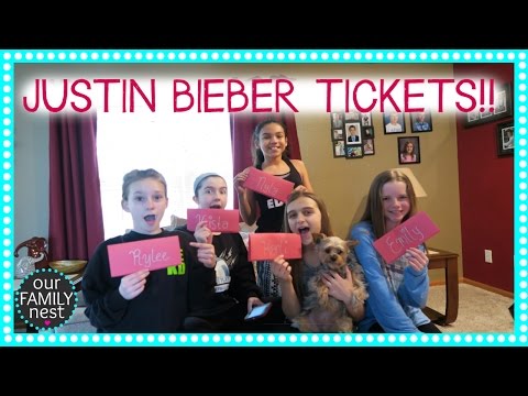 TREASURE HUNT LEADS TO.... JUSTIN BIEBER CONCERT TICKETS!! TREASURE HUNT LEADS TO.... JUSTIN BIEBER CONCERT TICKETS!!