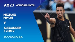 Michael Mmoh v Alexander Zverev Condensed Match | Australian Open 2023 Second Round