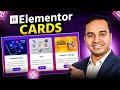 Modern Elementor Card Design Tutorial | Hover Effect (Free Method)
