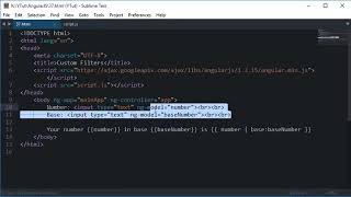 AngularJS Tutorial 37 Custom Filters