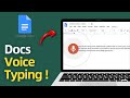 How to use Voice Typing in Google Docs? (Speech to Text) 2025