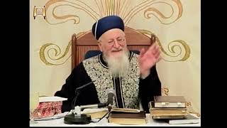 הלכות ערב פסח וליל הסדר - מרן הרב מרדכי אליהו