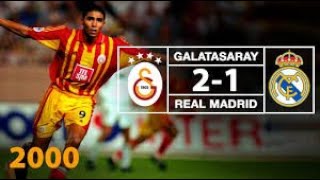 Galatasaray - Real Madrid. UEFA Super Cup-2000 (2-1) EFSANE MAÇ