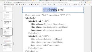 00740 Transforming XML to HTML with XSLT and Java