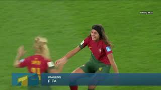 1º IMPACTO | A SELEÇÃO PORTUGUESA DE FUTEBOL FEMININO APUROU-SE PELA PRIMEIRA VEZ PARA O MUNDIAL.