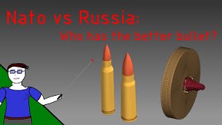 Nato Vs Russia Bullet Comparison Regarding Impact Behavior