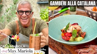 GAMBERI ALLA CATALANA Ricetta di Chef Max Mariola