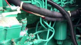 Cummins 100 kW Portable Diesel Generator Set with 227 hours!