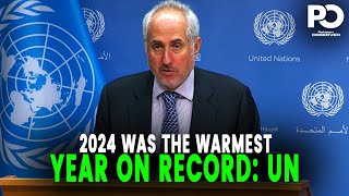 Record-Breaking Heat: 2024 Became the Hottest Year | UN | Pakistan Observer