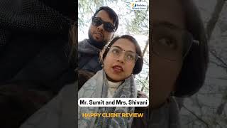 Mr. Sumit and his wife Mrs. Shivani are sharing reviews about their Wonderful journey with HTZ.