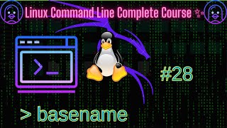 basename command explained // Master Linux Command line #28 #linux