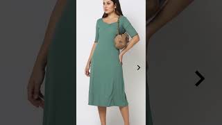 cute dresses from ajio under 500/-