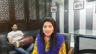 Heer Waris Shah Sufiana Kalam by Areesha Ali Singer In Office Practice time