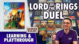 Lord of the Rings: Duel for Middle-earth - Learning \u0026 Playthrough