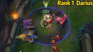 Rank 1 Darius: NO ONE CAN STOP HIM ON TOPLANE!