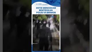 Detik-detik Bentrokan Polisi vs Brimob di Kota Tual, Ada Teriakan 'Mati Dua' dan 'Bunuh Dia Orang'