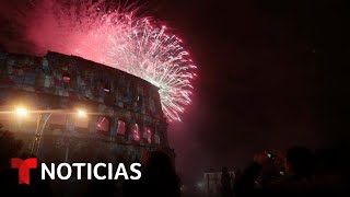 Italia celebra la llegada del año 2025