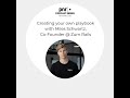 Creating your own playbook with Miles Schwartz, Co-Founder @ Zum Rails