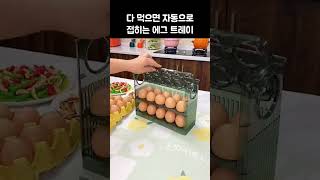 [제품번호 005] 다먹으면 자동으로 접히는 에그트레이