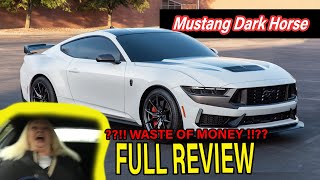 New Mustang Dark Horse 😍👀😏 - 2024 Ford #Mustang S650 Review, Bad A** or Waste?