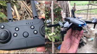 E99 Pro Camera Drone With Brushless Motor || Unboxing Review And Flight Test