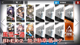 【アークナイツ】風雪一過 BI-EX-2 加工勲章 低レア 【Arknights】【明日方舟】