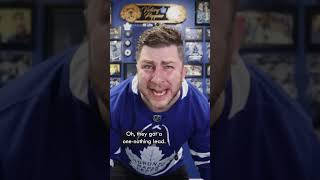 The Leafs? WITH A LEAD? OH NO