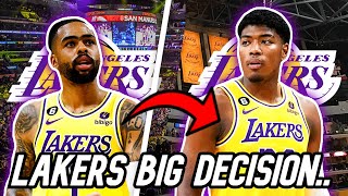 Why the Lakers Must CHOOSE Between D'Angelo Russell and Rui Hachimura.. | Lakers BIG Offseason Move!