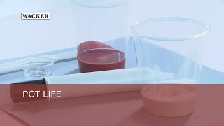 Industrial Silicones Tutorials Potlife of Silicones