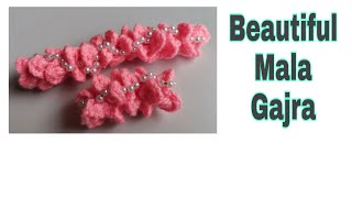 How to make crochet Mala gajra