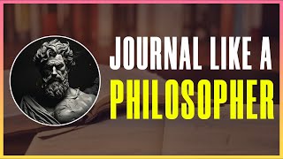 How To Journal Like A Philosopher | Become A Pro Stoic Writer