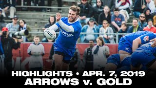 Toronto Arrows | Match Highlights vs. NOLA Gold (April 7, 2019)