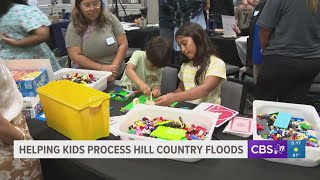 Families helping children process tragedy in Hill Country floods, offering community support