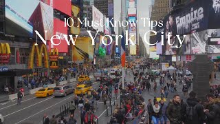 10 Must-Know Tips for NYC First-Timers!