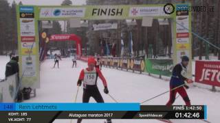 Rein Lehtmets 148 l Alutaguse maraton 2017