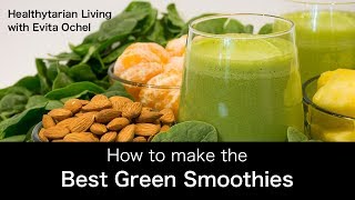 How to Make a Green Smoothie — 5 Step Template (whole food vegan, oil-free)