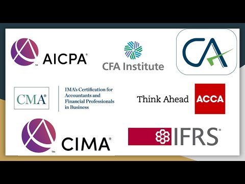 CMA|CFA|ACCA|CPA|CIMA|CA|IFRS- Complete Details - YouTube