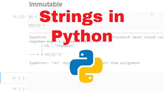 Strings - Unicode || Multiline || Immutability || Delete || Python for Beginners