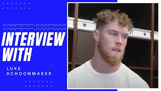 Luke Schoonmaker: Postgame Week 13 #NYGvsDAL | Dallas Cowboys 2024