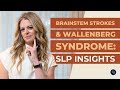 Brainstem Strokes and Wallenberg Syndrome: What Should Med SLPsKnow?