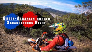 Greek-Albanian Border -- NEW ENDURO TRAILS! -- Konitsa to Sarandaporos river.