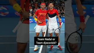 Team Nadal or Team djocovick? #rafaelnadal #nadal #novakdjokovic #grandslam #edit #tennis #tiktok